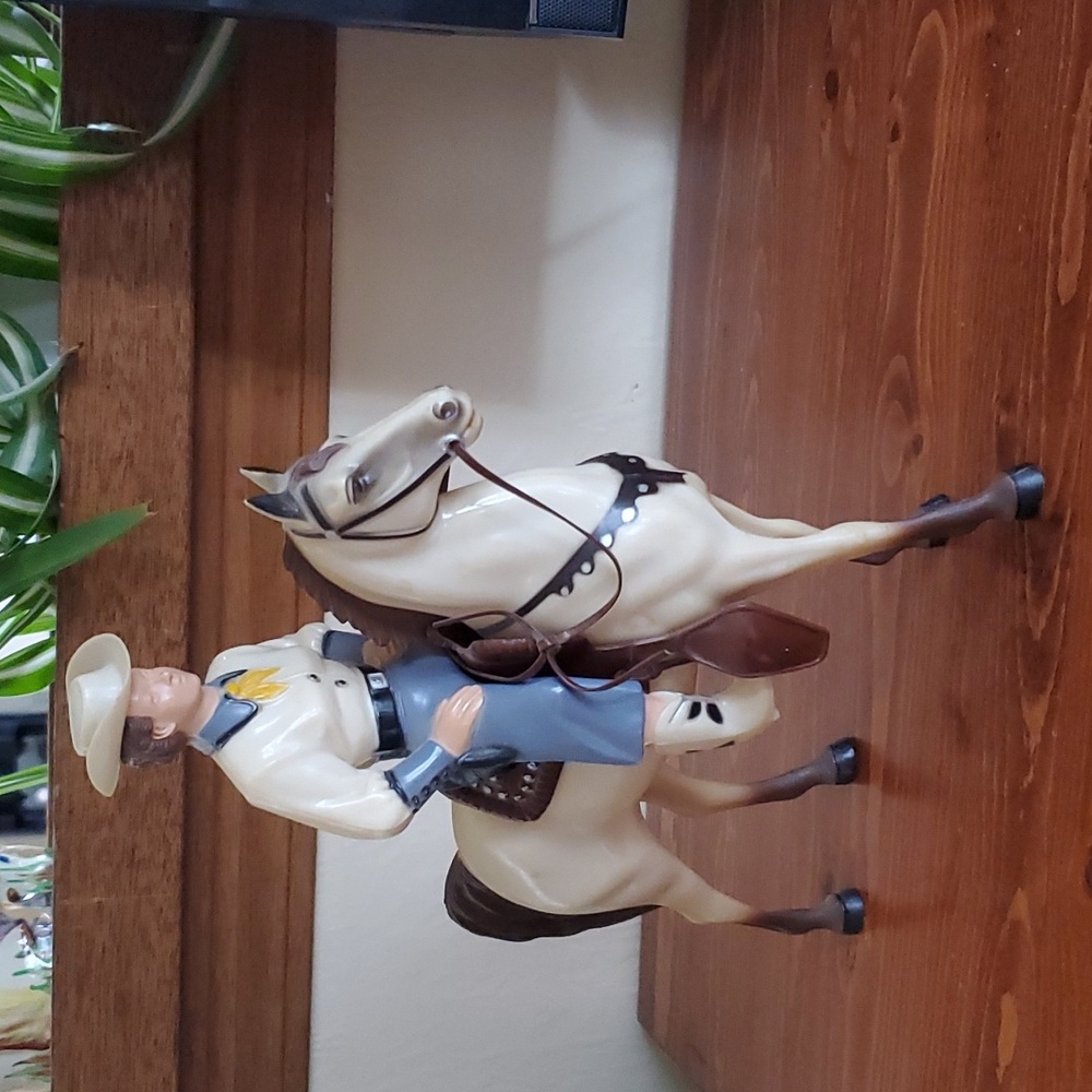 Vintage 1960s Dale Evans and Horse Toy